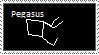 Pegasus Constellation Stamp