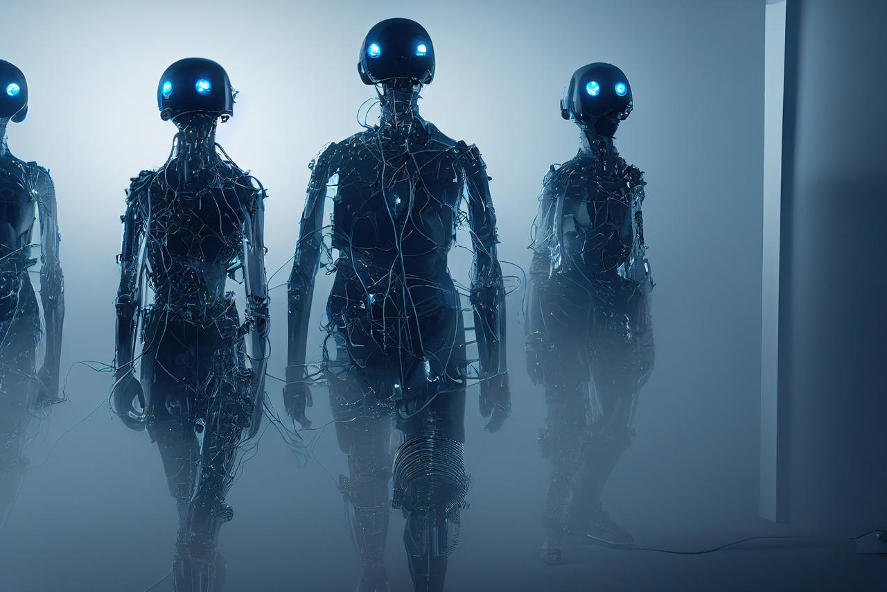 Sentient Cyborgs Cyborgs (1) by ClubhouseConvos on DeviantArt