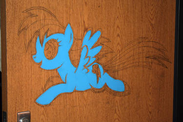 Pony on my Door