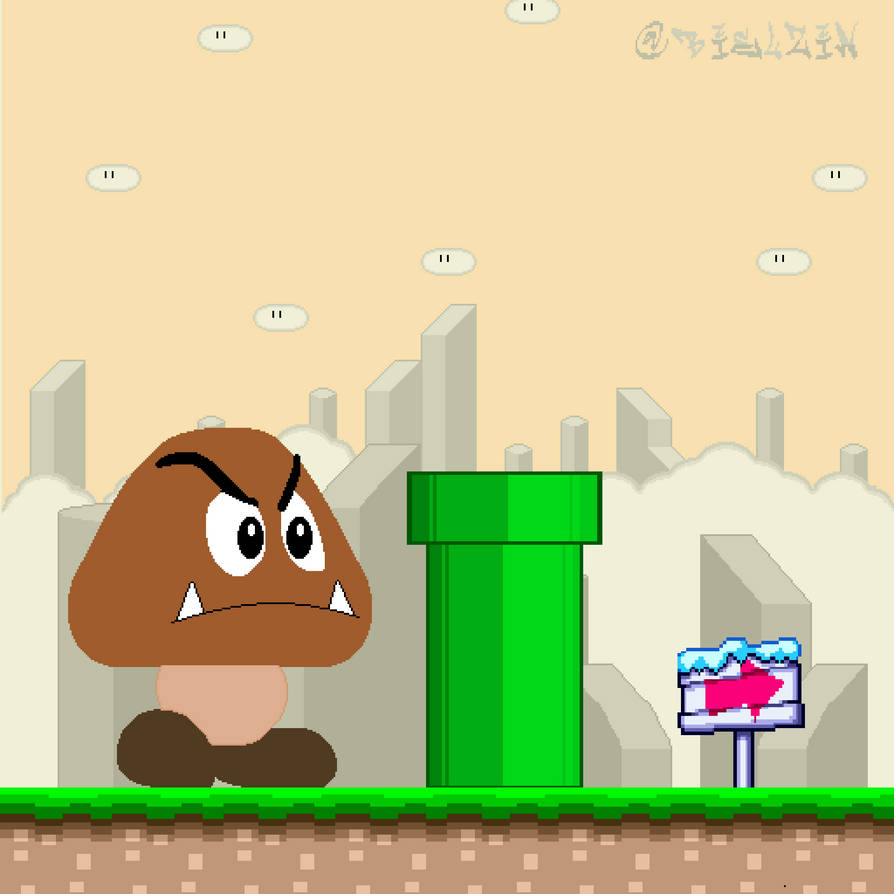 Goomba Rideable Goomba by Gabriel00Bielzin on DeviantArt