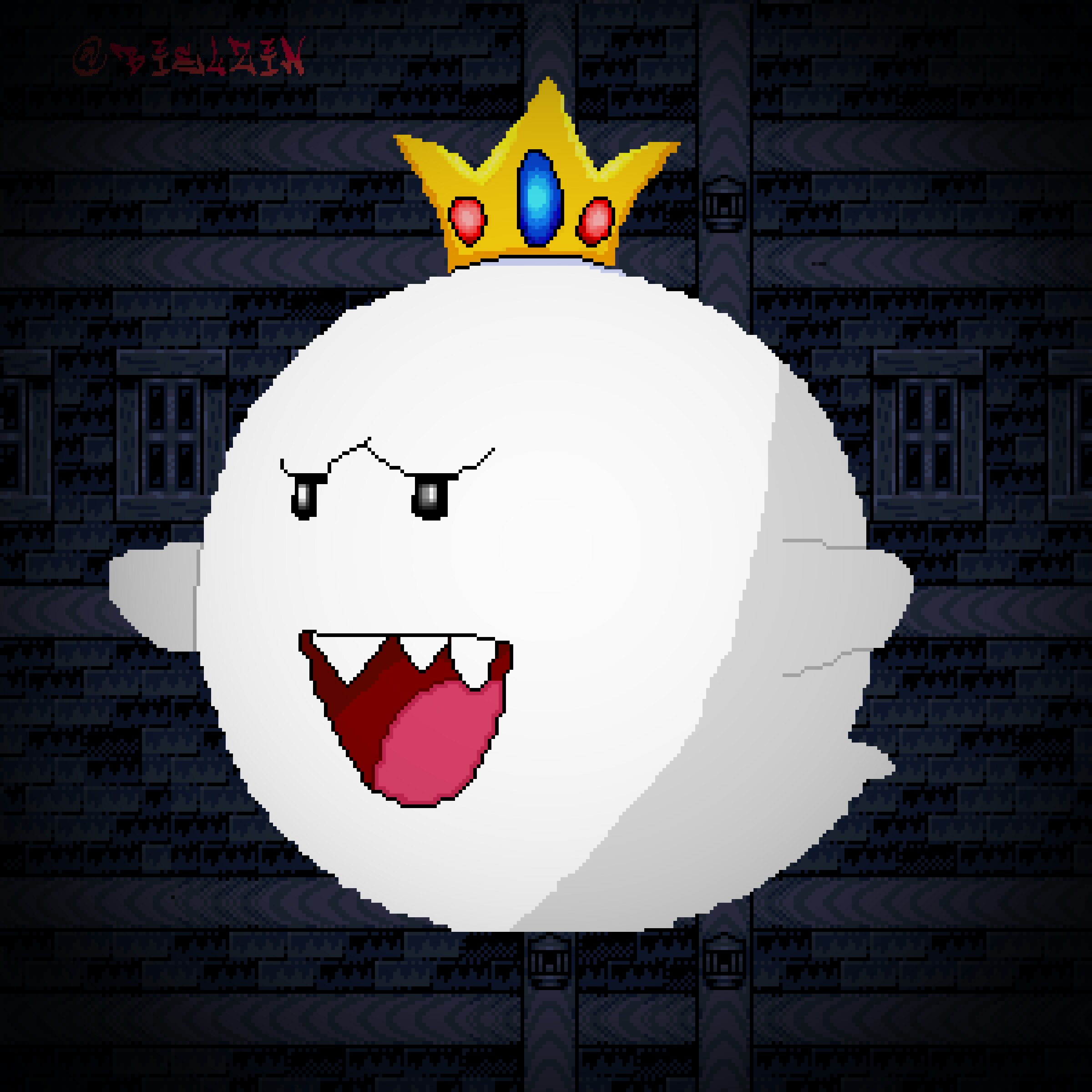 King Boo by Gabriel00Bielzin on DeviantArt
