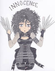 Genderbent Edward Scissorhands