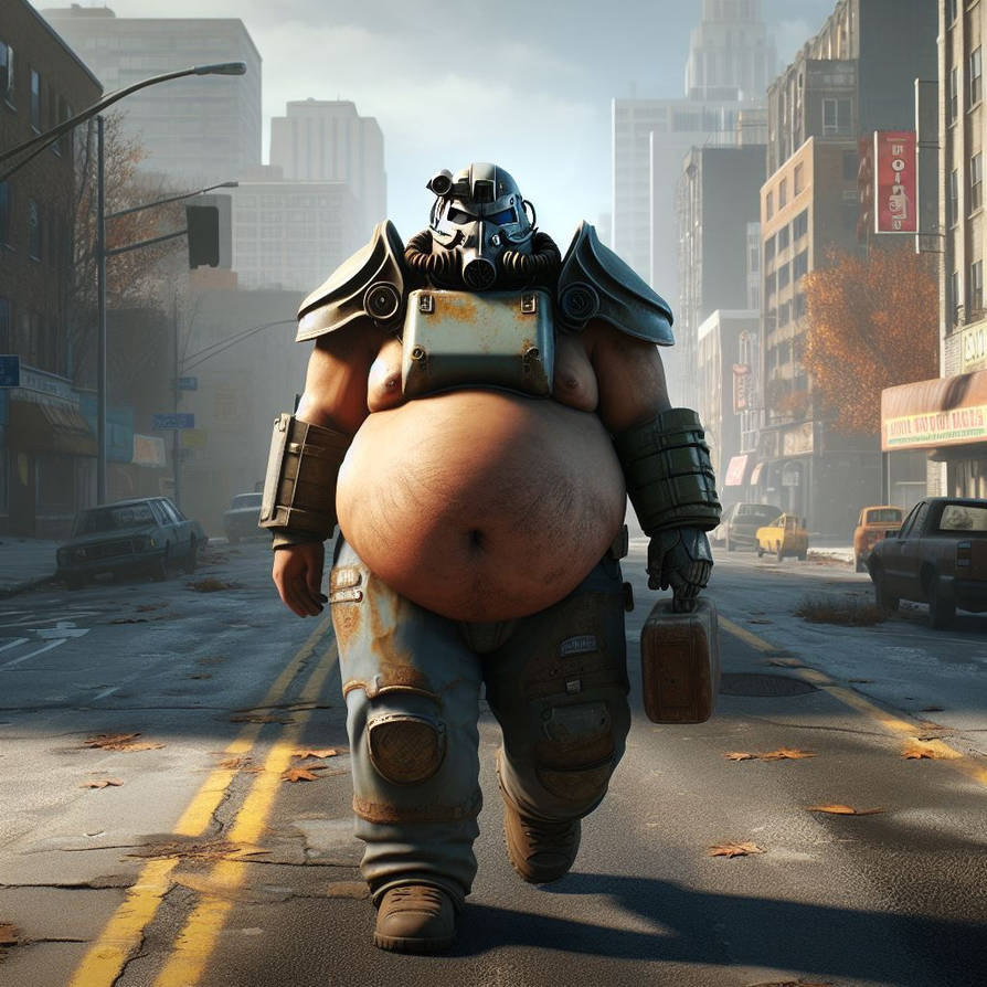 Hefty Fallout The Fattening Fallout by ChubbyTails on DeviantArt