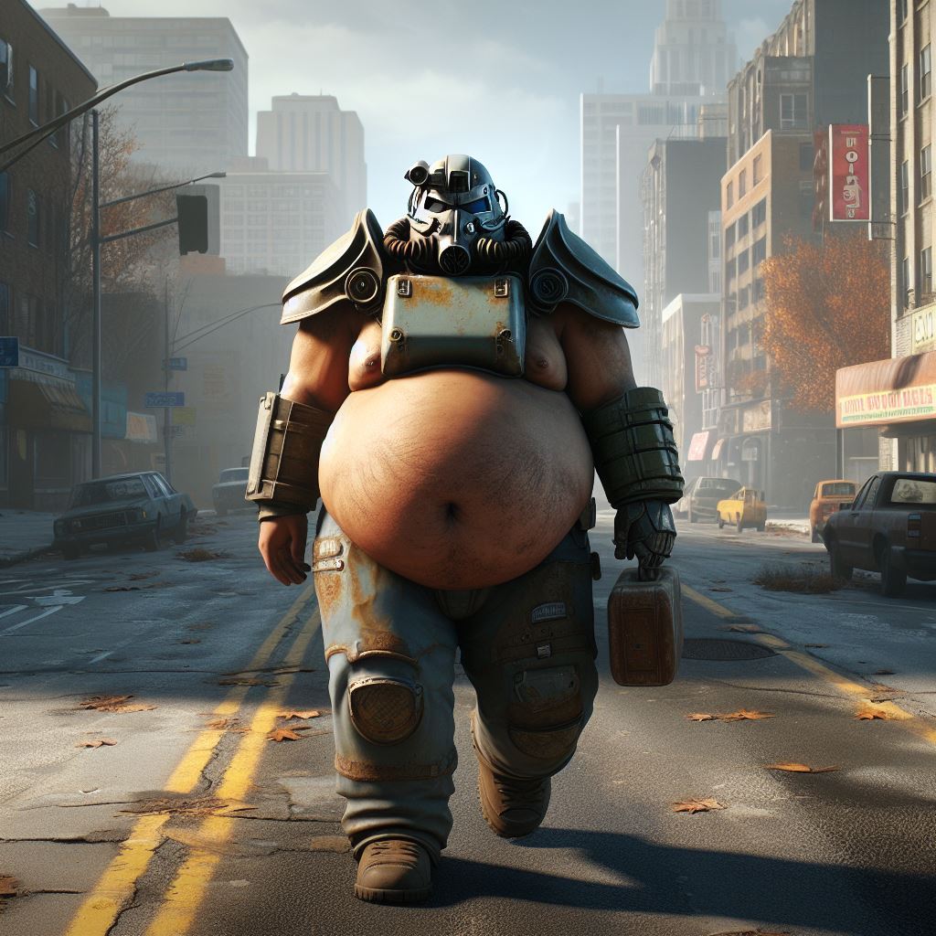 Fat Fallout Deviantart The Fattening Fallout by ChubbyTails on DeviantArt