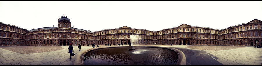 Panorama Louvre