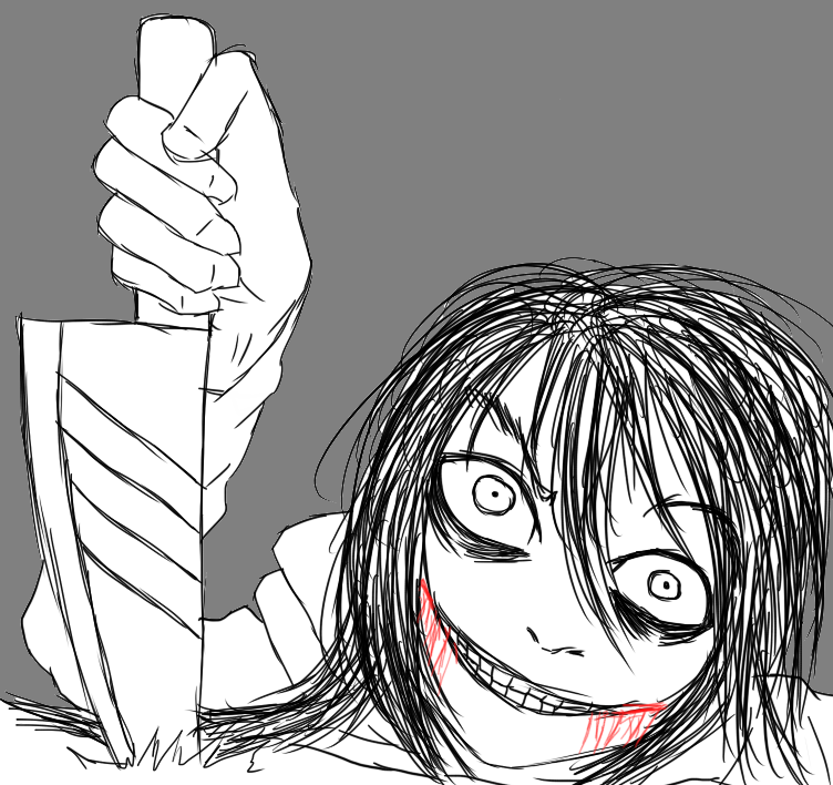 Jeff The Killer-I will find you.