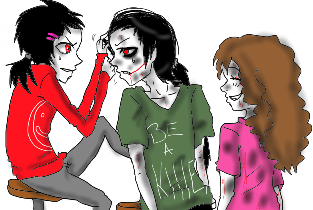 Sally Jeff The Killer And Mikael We Can Be Twins By.