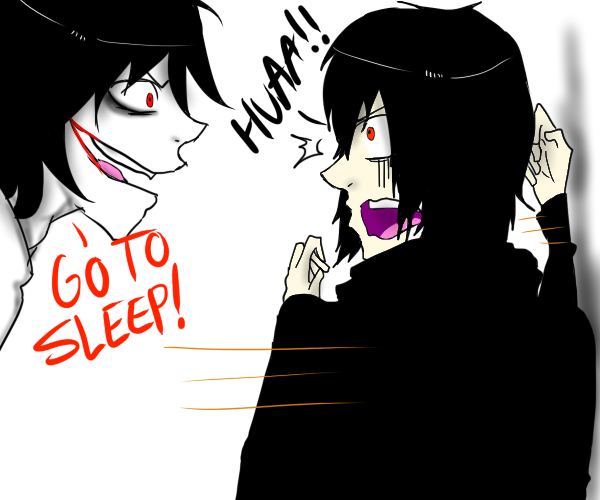 Jeff The Killer and Mikael-Every Damn Night.