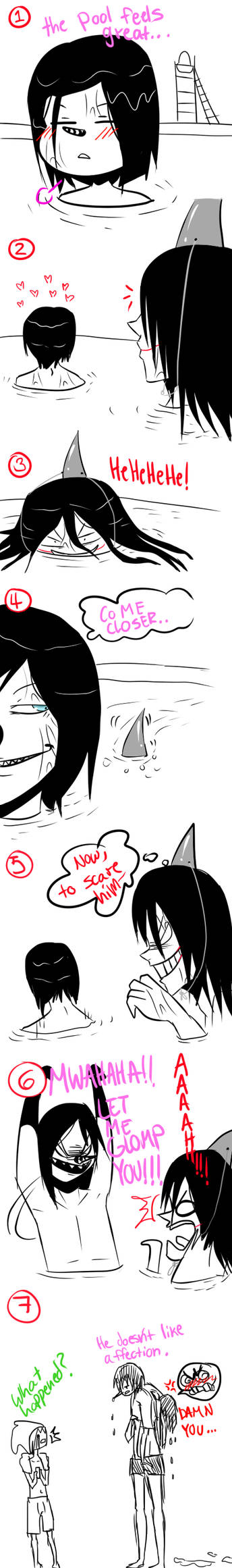 Jeff The Killer and Laughing Jack-Comic 17