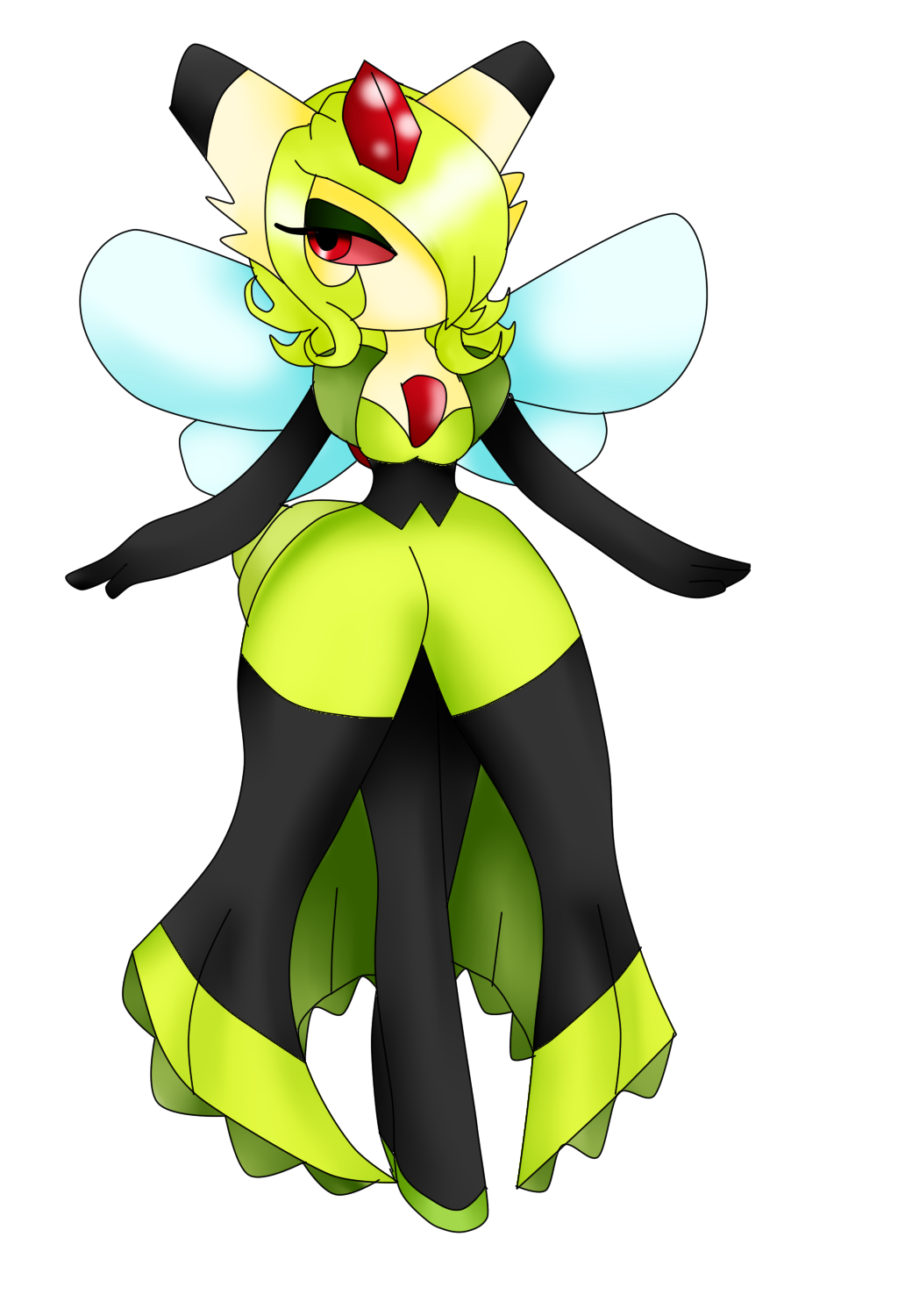 Vespiquen And Gardevoir Fusion