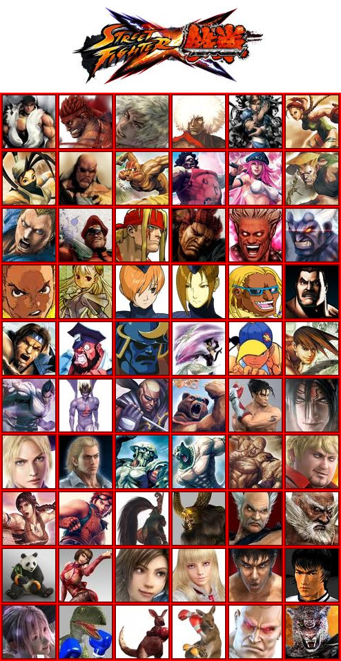 Street Fighter X Tekken 360 Cover by jilliefoo on DeviantArt