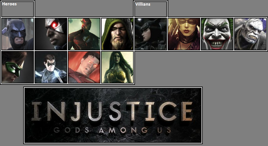 Official Injustice: GAU Roster as of 11-25-12