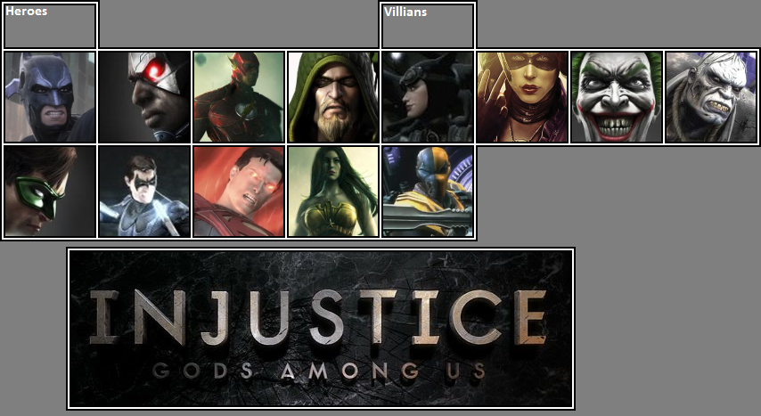 Official Injustice: GAU Roster as of 12-1-12