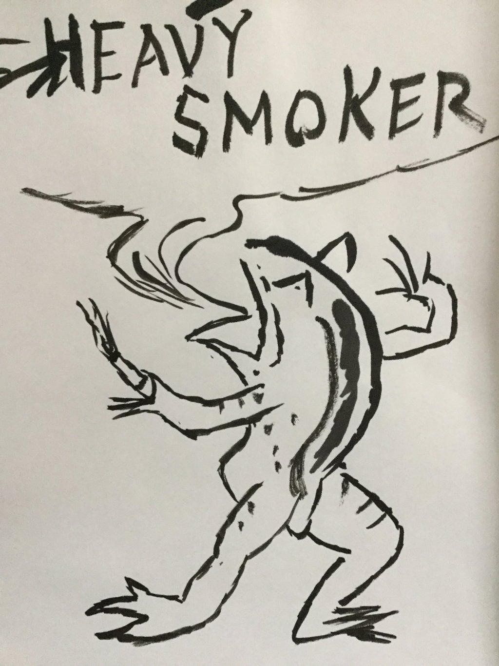 HEAVY SMOKER (Fan Art)