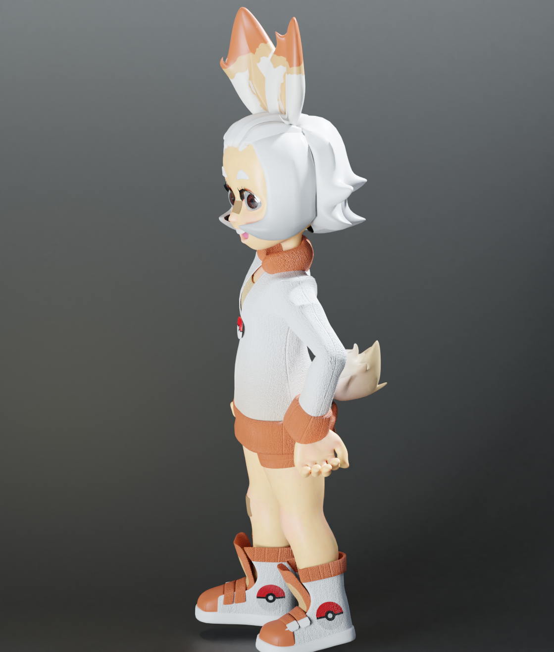 Scorbunny render 2 by GNobelA on DeviantArt