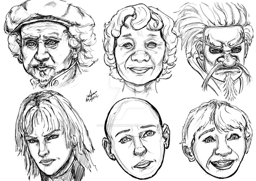 Style Test Examples Artist Illustration test art style 2 by SolidSpiderZnake on DeviantArt