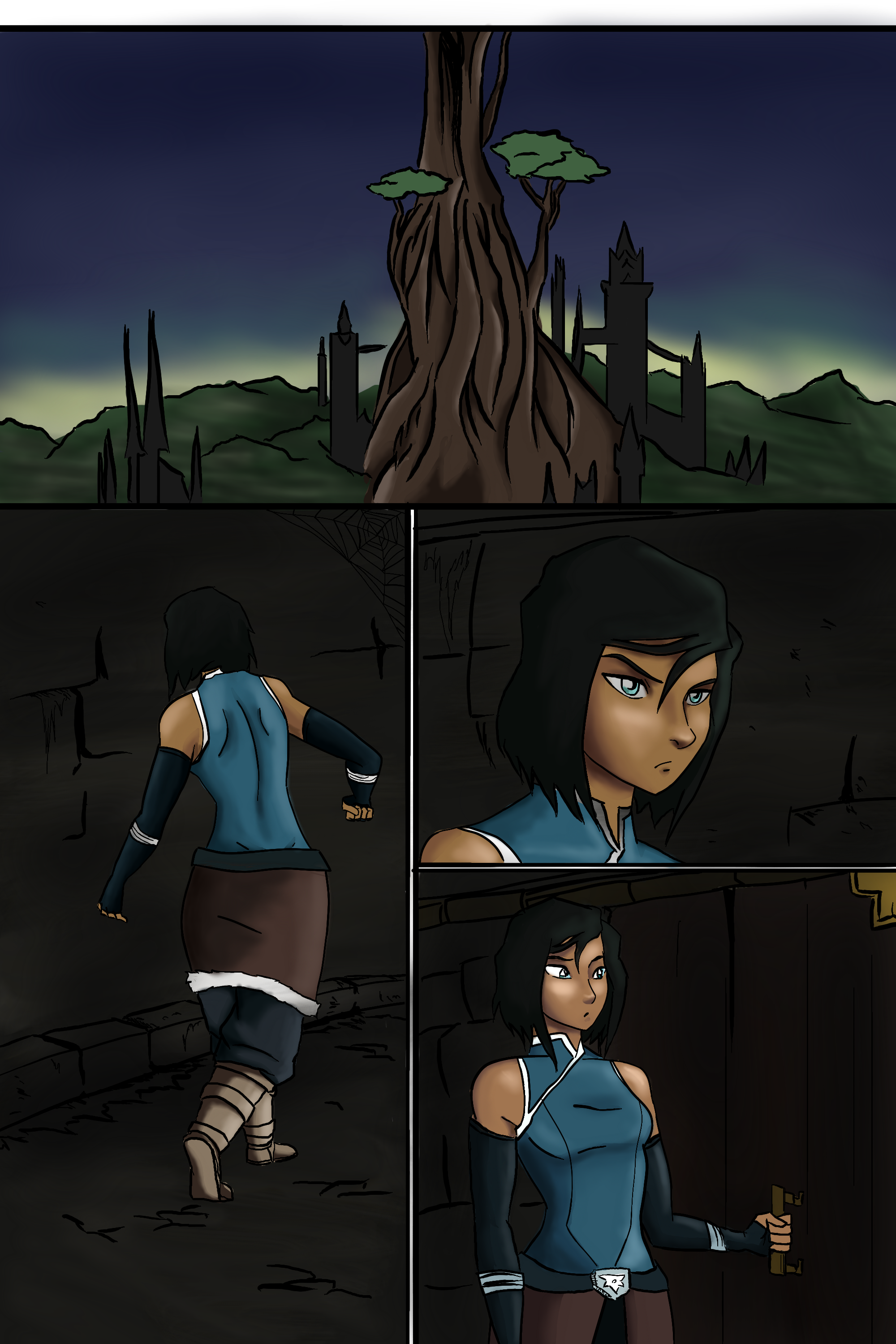 My Korra Fan Comic Book, Page 1