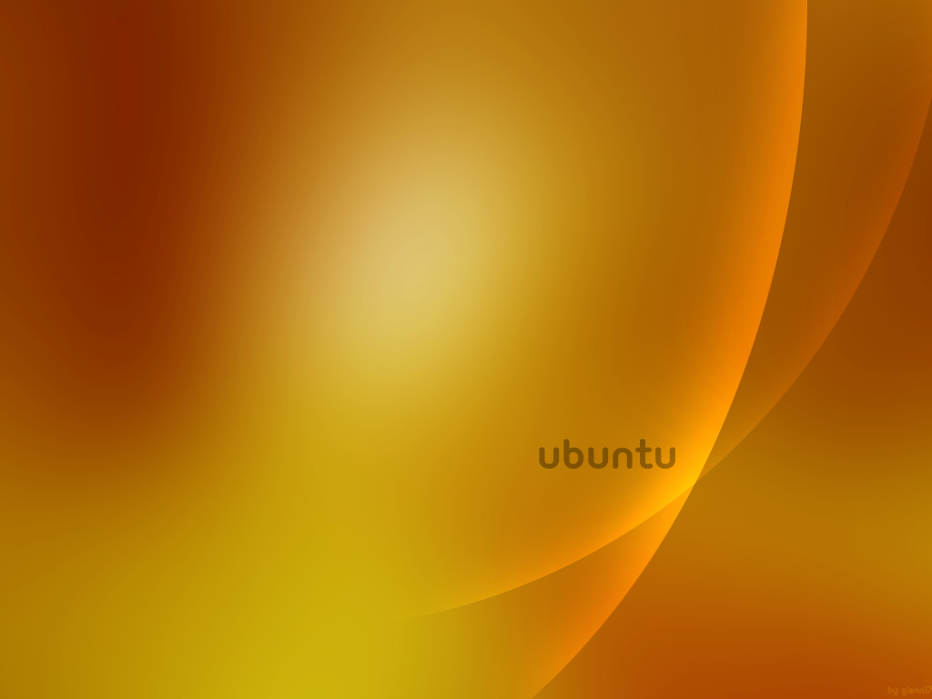 Ubuntu Orange Sunset