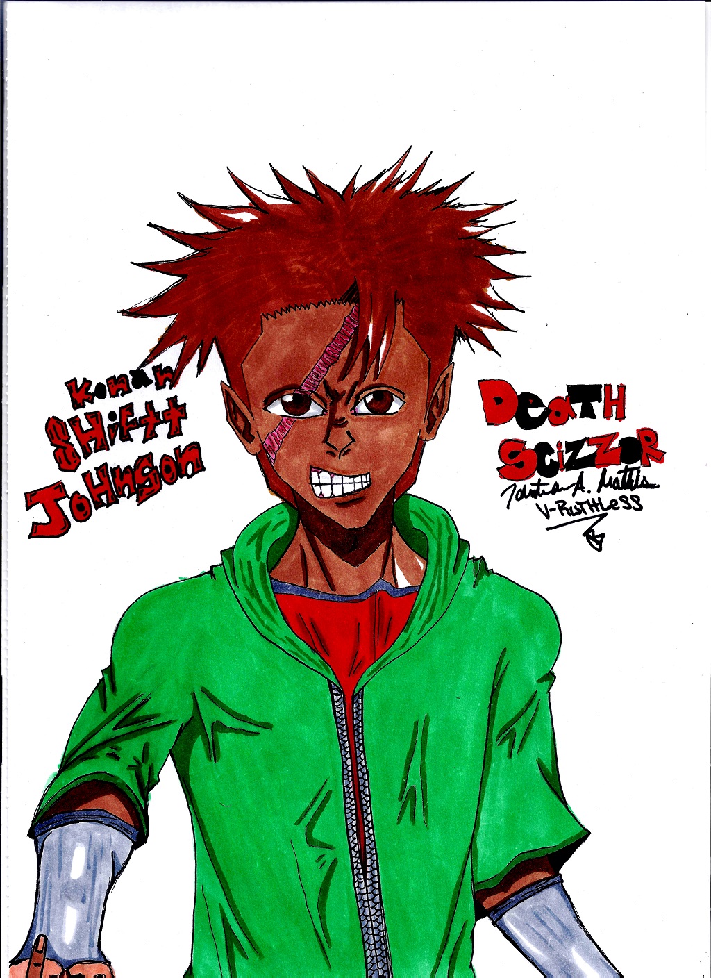 Konan Shiftt Johnson From Death Scizzor by VRuthless on DeviantArt