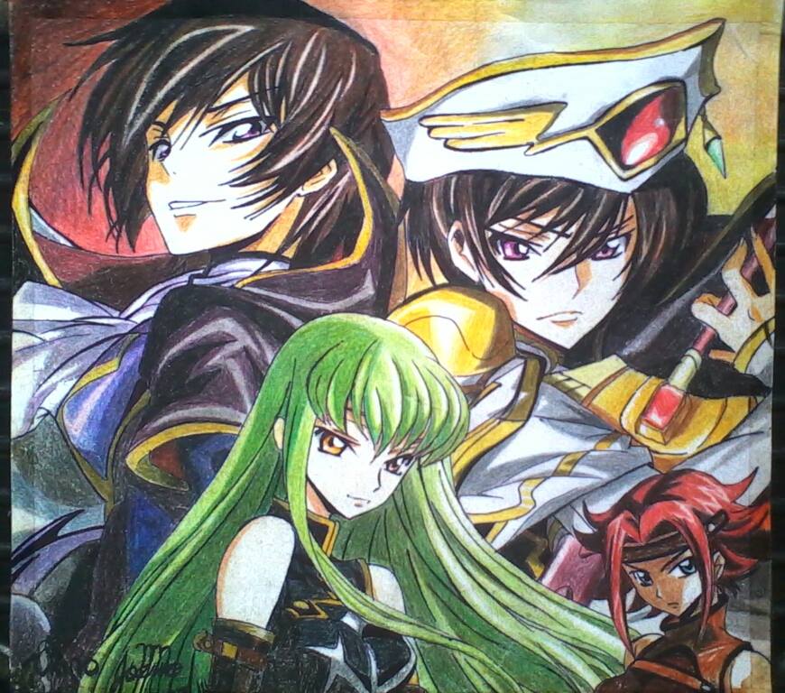 Code Geas Draw Code Geas Anime Drawing by maryjoanneolino on DeviantArt