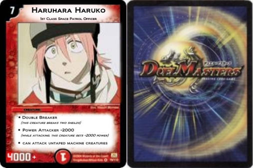 Haruko duel masters card