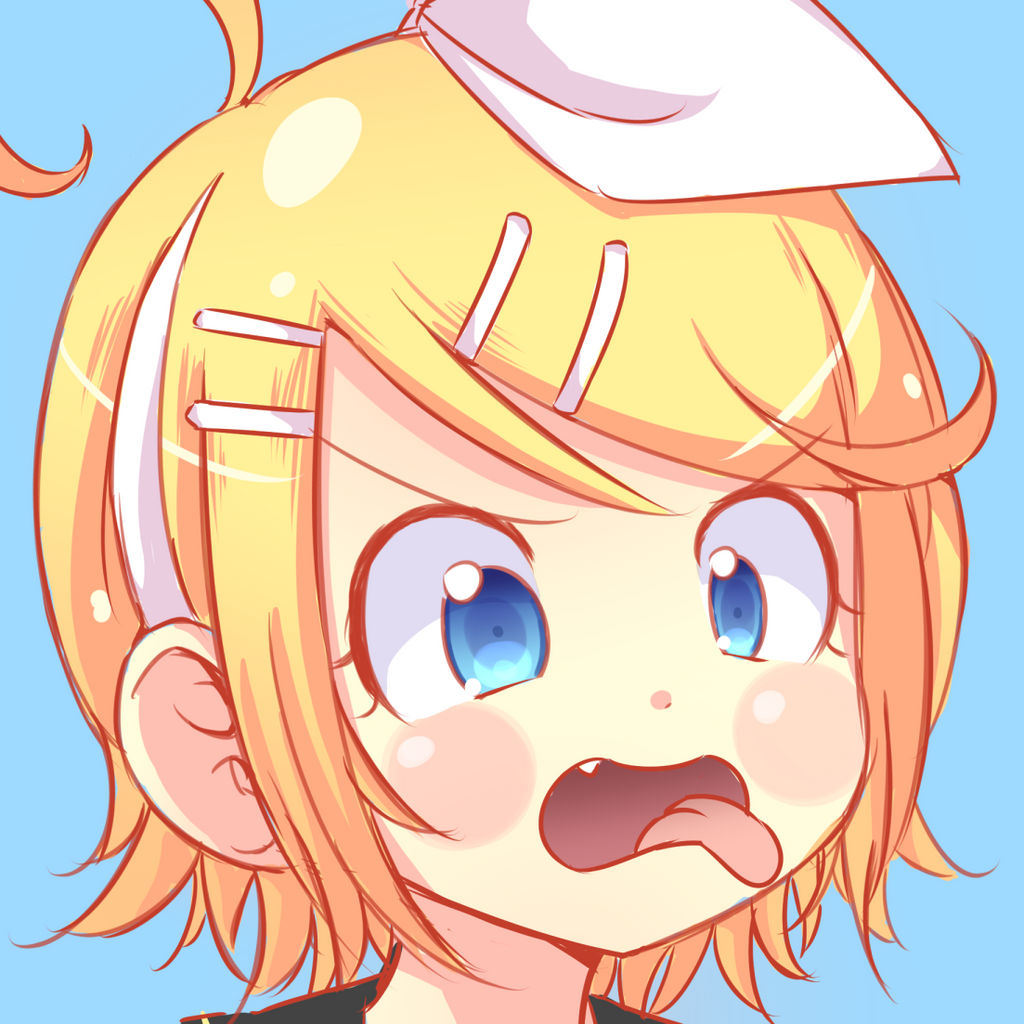 Kagamine Rin Face by poregorn on DeviantArt