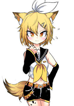 Vermeil Cosplaying as Kagamine Rin