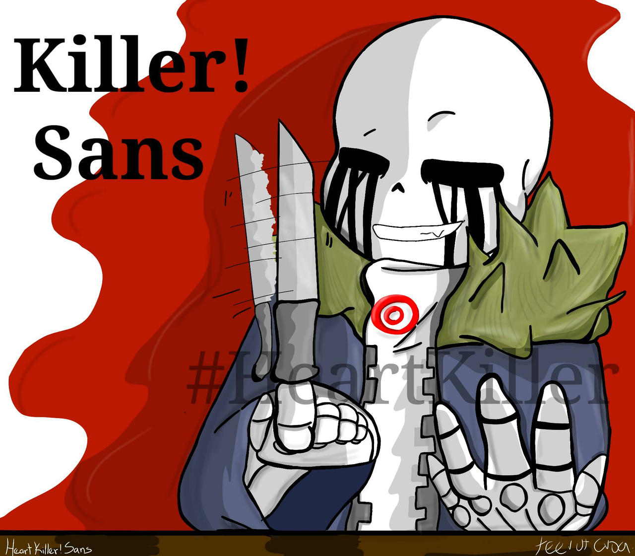 Killer sans unlocked (killer sans take redisign) by XxAflredoxX on