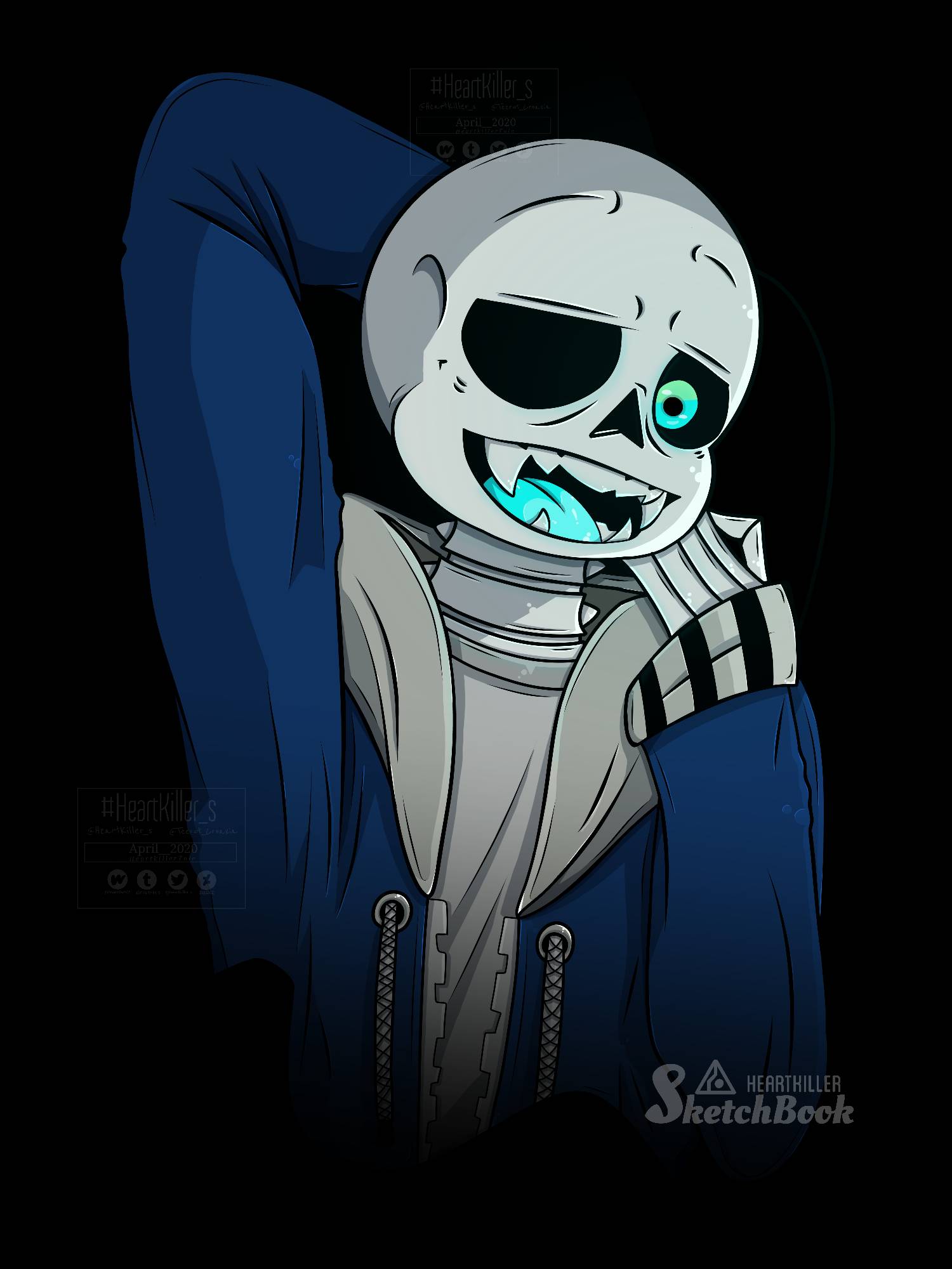 Killer!Sans by ZZjd202 on DeviantArt