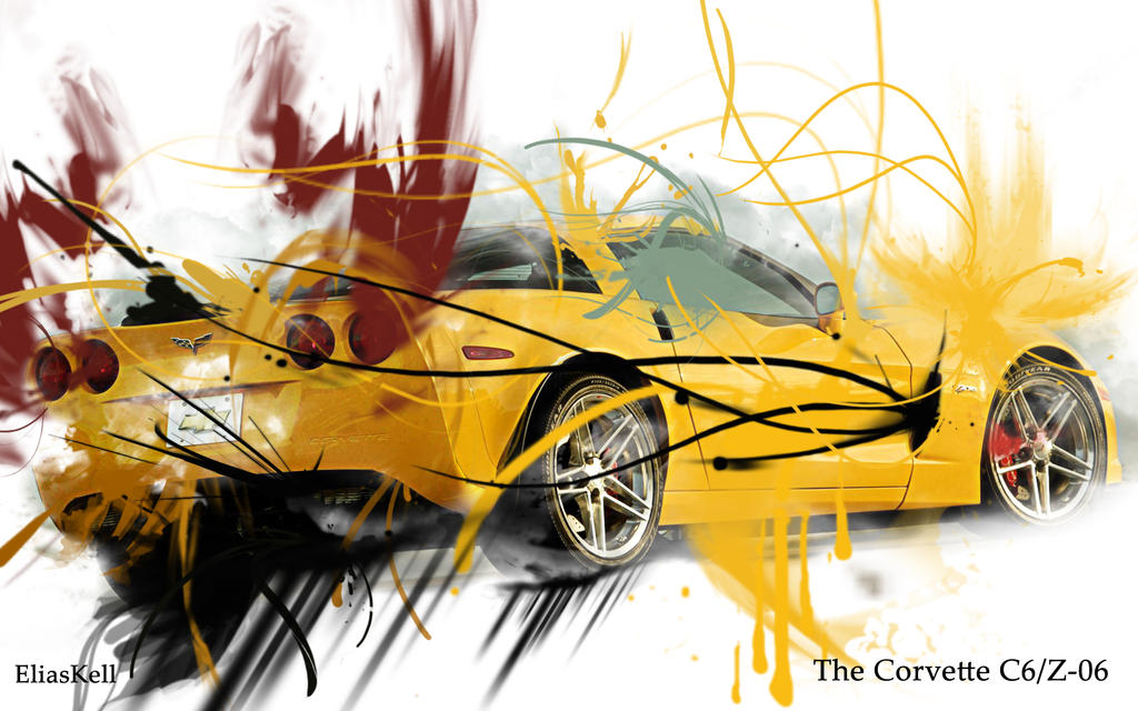 Corvette C6 Z06 Wallpaper By Eliaskell On Deviantart