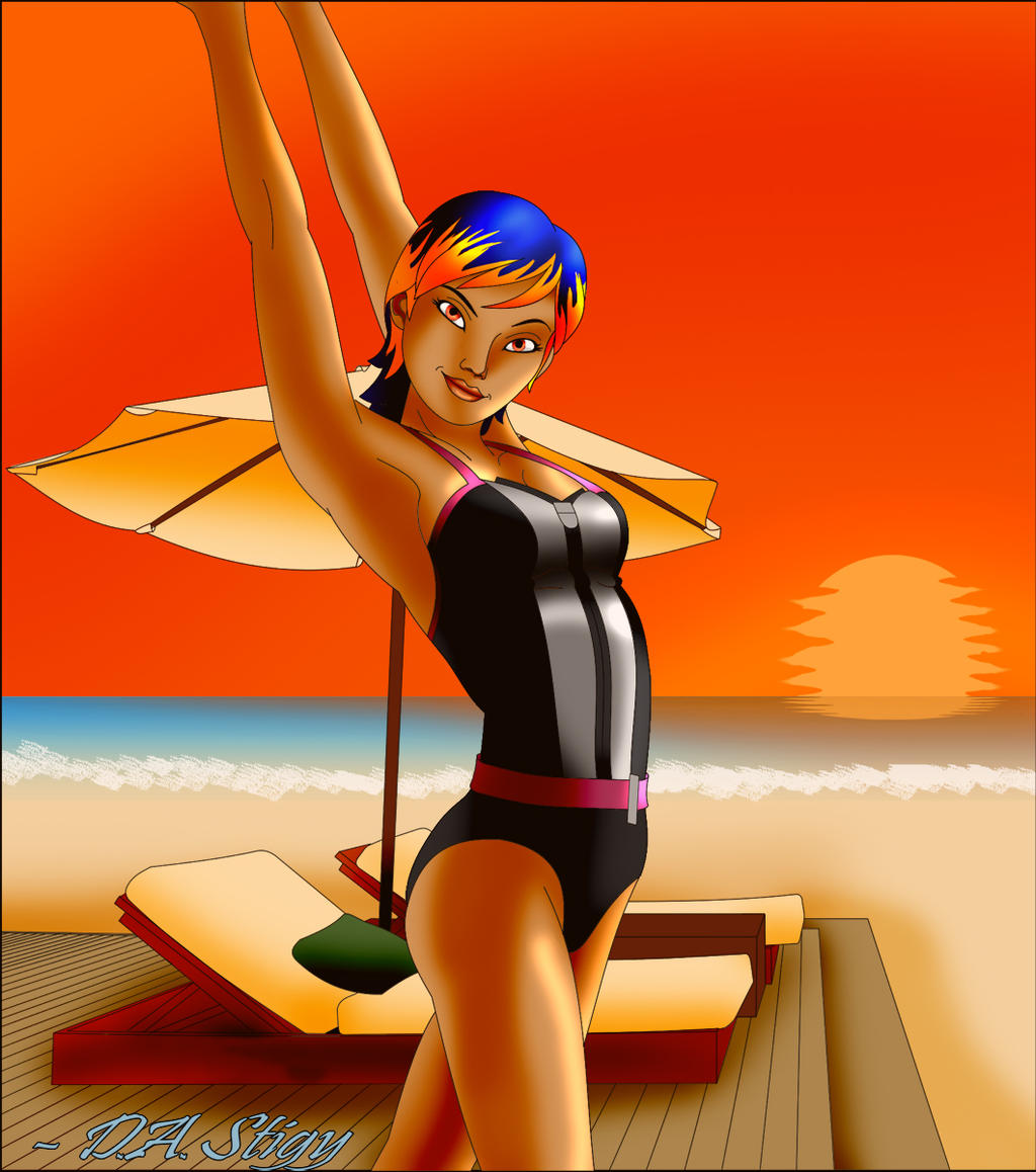 photo Fan Art Cute Fan Art Sabine Wren sabine wren end of summer by dastigy