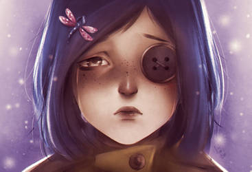 [R] Coraline redraw!