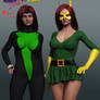 Jean Grey_Classic vs Evolution_X-Men Fanart