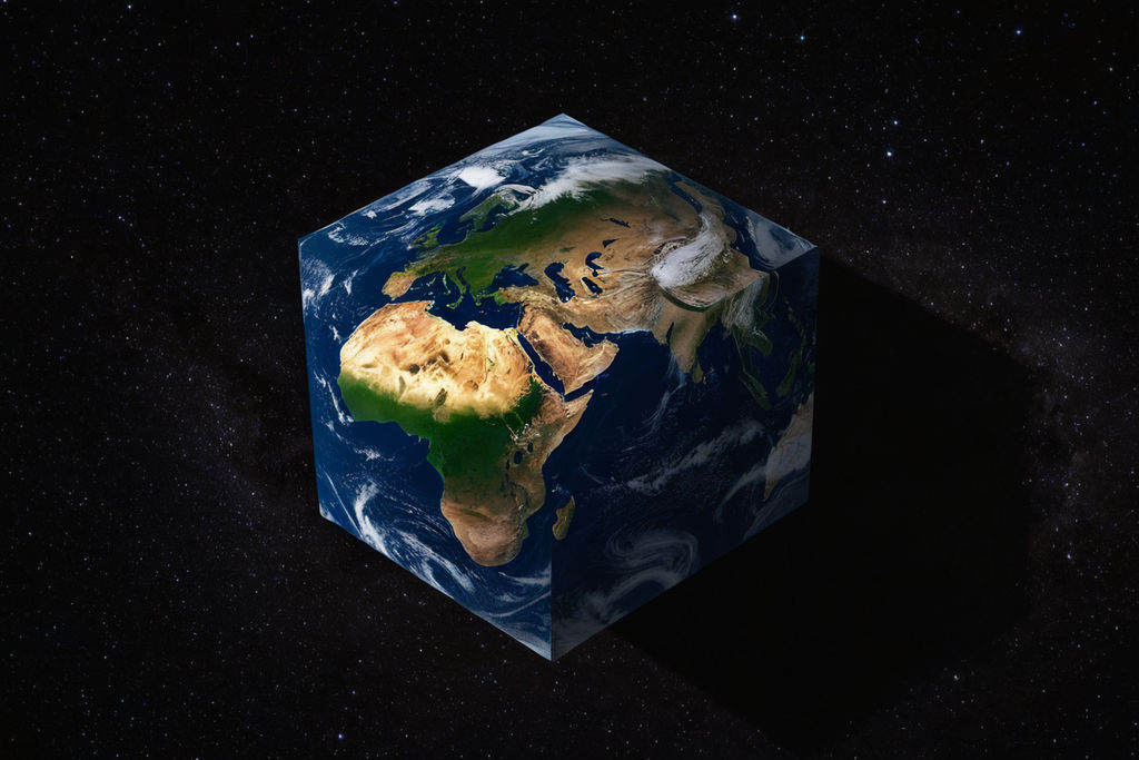 Unity Cube Earth Texture Cube Earth Society by SaItyFrank on DeviantArt