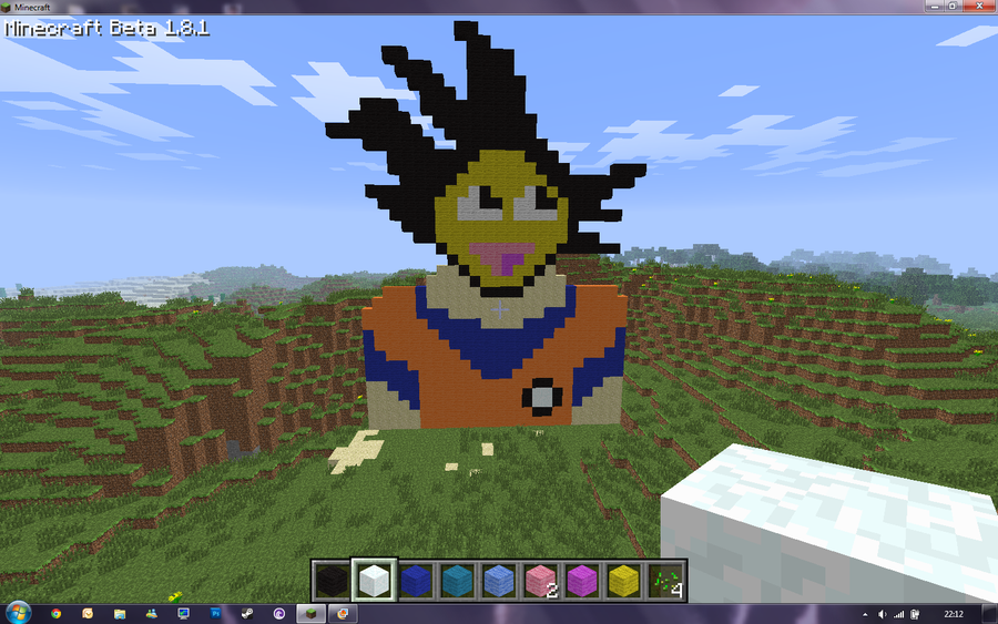 Goku Minecraft By Antd-d4defvg by diegosforza1999 on DeviantArt Goku Minecraft By Antd-d4defvg by diegosforza1999 on DeviantArt