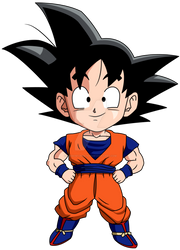 Goku cabezon !!! xD