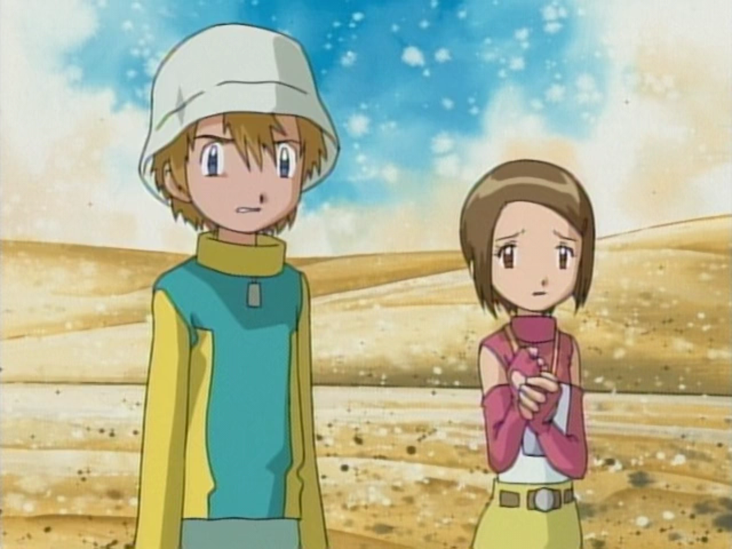 News Digimon - Como prometido, T.K e Kari deixei para o elenco do Digimon 2.