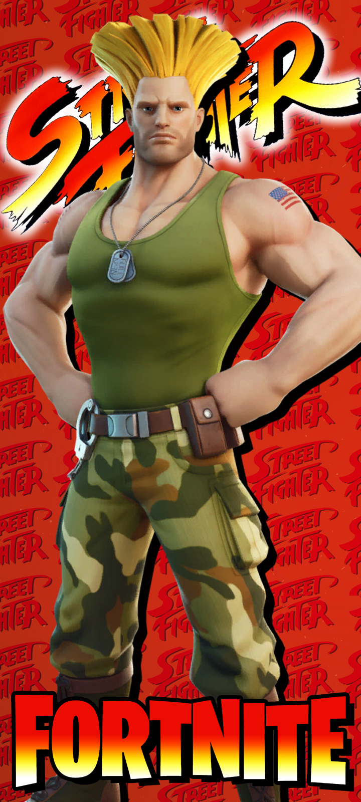 Street Fighter's Cammy and Guile are dropping into Fortnite this