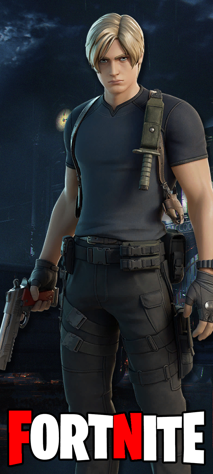 Leon S. Kennedy and Claire Redfield Are in the Fortnite Gaming