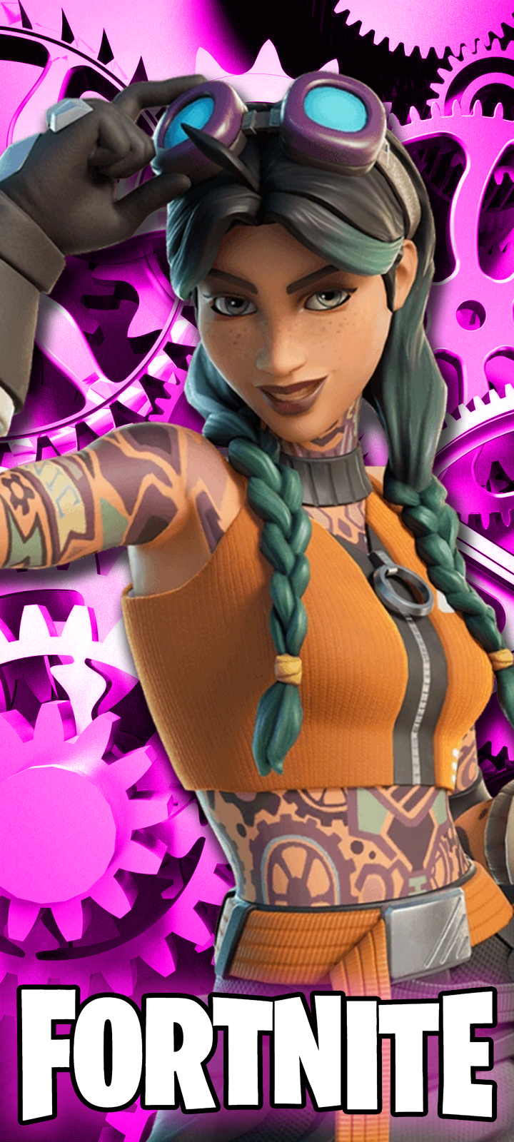 Combat Tech Jules Fortnite by BatAlan90 on DeviantArt