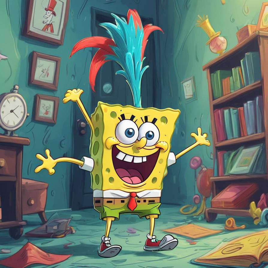 Aisponge Ai Spongebob by DeviantFairmanArt on DeviantArt
