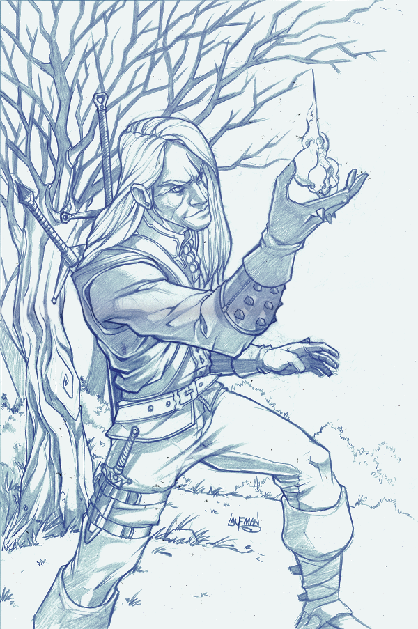 COMMISSION - The Witcher by DerekLaufman on DeviantArt