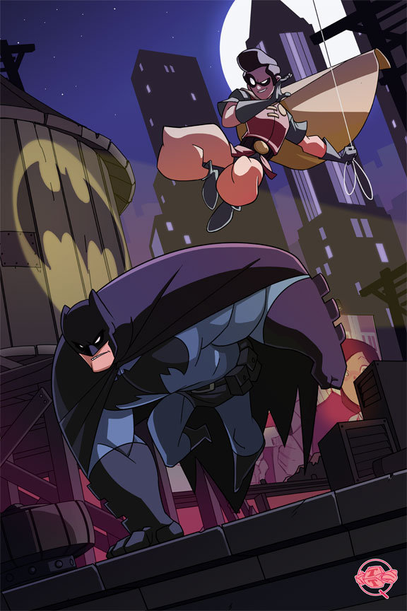 Batman and Robin TableTaffy Pinup!