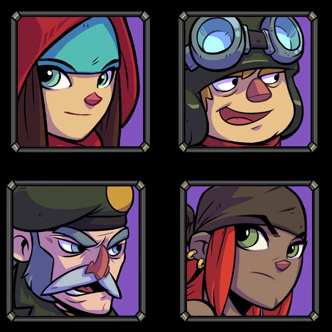 Character-portraits Bullet Age