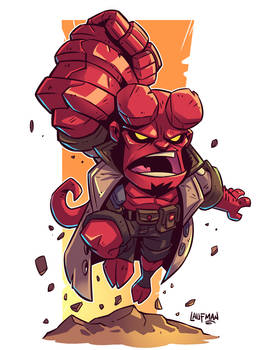 Chibi Hellboy