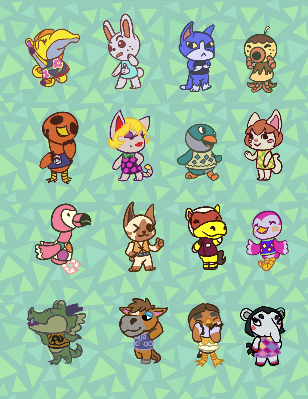 Animal Crossing Villagers 2