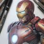 Stark's Ingenuity - Iron Man Sketch Art