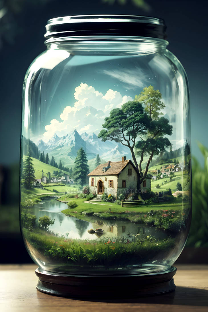 Nature in a Jar Small - Atelier363