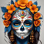 Skull Serenade: Catrina Inspired Art