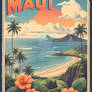 Maui's Vintage Charm: Retro Posters Collection
